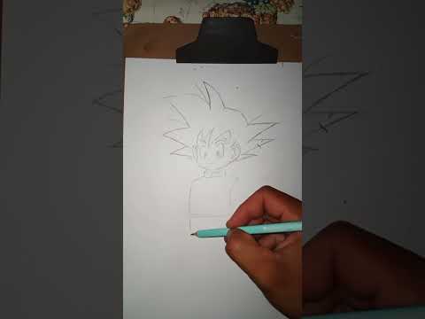 Desenhando Goten Dbs #Shorts