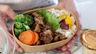 【お弁当作り】安くガッツリ食べたい！豚こま肉南蛮タルタルソース付き＃870