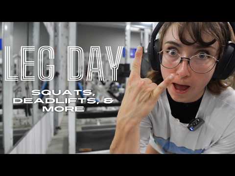 BUILDING STRONG LEGS & GLUTES | leg day workout