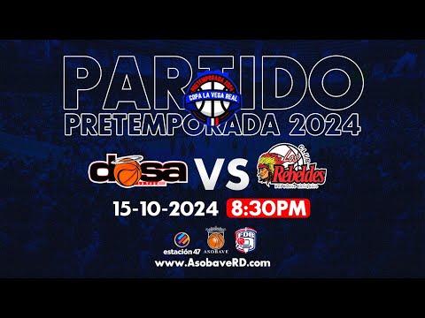 PARTIDO PRETEMPORADA TBS 2024: DOSA VS ENRIQUILLO | 15-10-2024