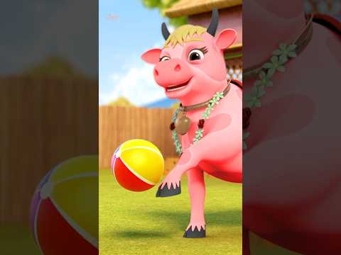 Gaiya Meri Gaiya Hindi Shorts, मेरी गैया #viral #trendingshorts #shortvideo #cowsong #kindergarten