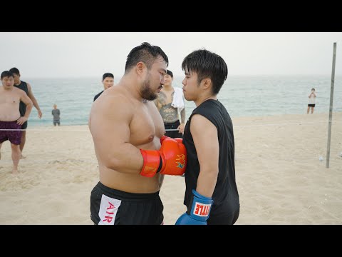 파워리프터 위성오 VS MMA선수 박수목