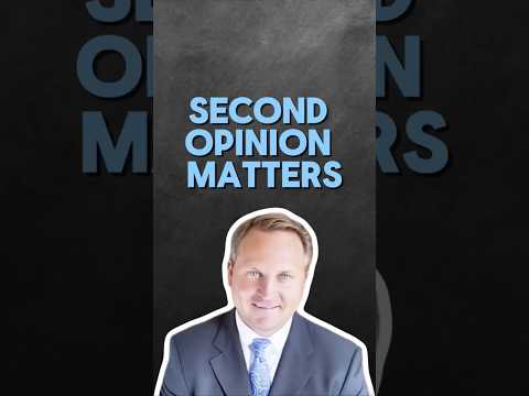 Why A Second Opinion Matters #finance #financial