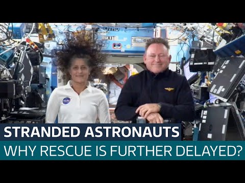 NASA's stranded astronauts face more time in space as rescue mission is delayed yet again | ITV News