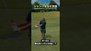 シャンクを治す方法‼️【ツアープロ藤代健太郎 / 最速ゴルフ上達】