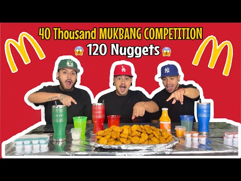 Mukbang Competition Challenge With My Boyfriends | Episode 6 | Who Is Getting Closer To The 40k ?