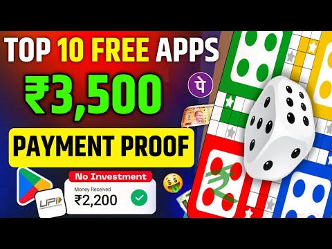 Top 10 Free Earning apps 2024 | Today Earning App Without Investment | Ludo earning app | play & win