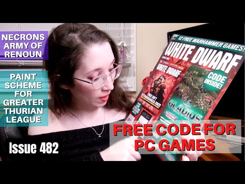 Enjoying the White Dwarf - Issue 482, Free Games Included!