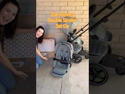 Check out the Zoe Journey as a double stroller! #singletodouble #stroller #zoefam #enjoythejourney