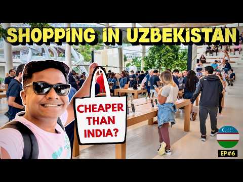 Uzbekistan Tour: iPhone Cheaper Than India? Tashkent City Cheap Mall Shopping & Nightlife