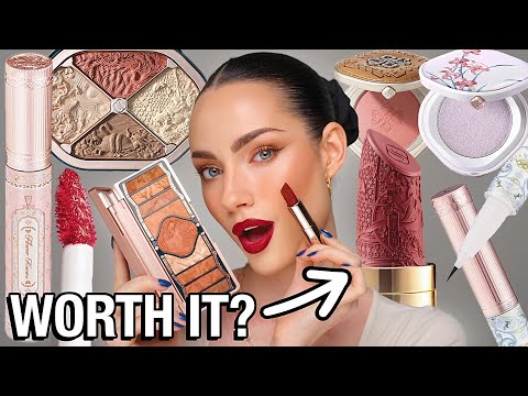 TESTING THE WORLDS MOST BEAUTIFUL MAKEUP PRODUCTS! ✨ Are they worth it?