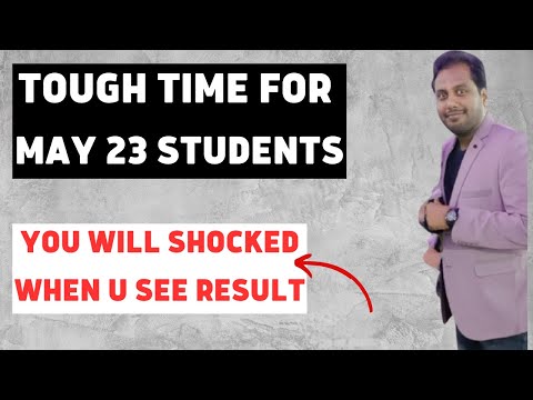 |CA May 2023 Exam Tough| Tough Time For May 23 Inter & Final Students| Shocked While See CA Result|