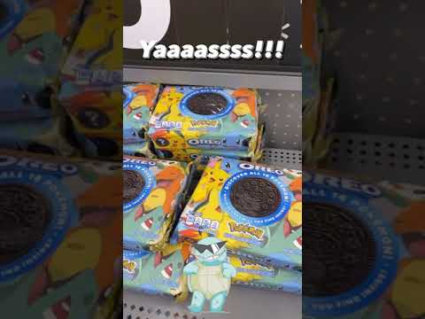 Pokemon Oreo unboxing! #pokemon #oreos #pokemonoreo #cookie