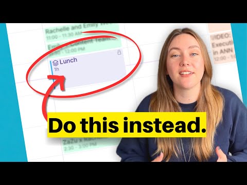 The Science of Planning Your Lunch Break