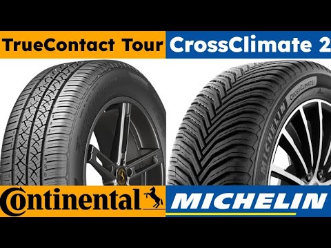 Continental TrueContact Tour vs Michelin CrossClimate 2