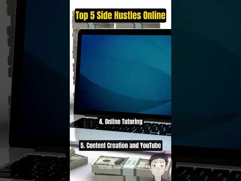 Top 5 Side Hustles Online 2024 #shorts