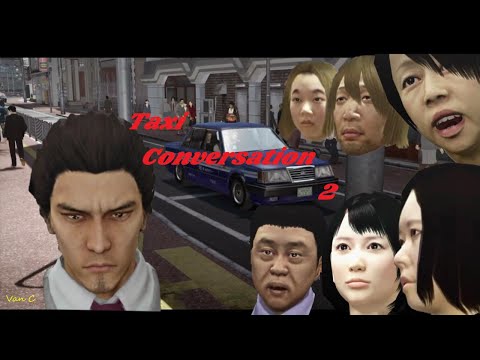 YAKUZA 5 Remastered -Taxi Conversation 2