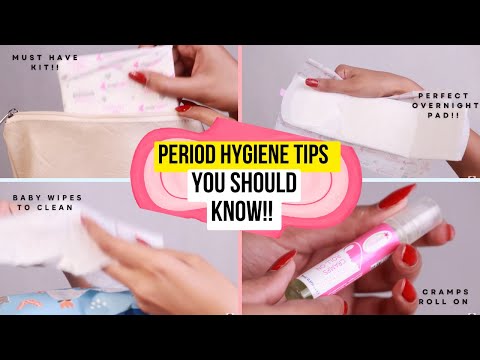 Monthly Period Hygiene Tips I  Tips all girls need to know !!