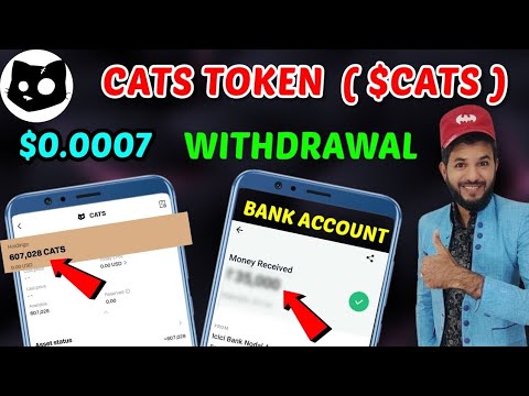 Cats $CATS Token Withdrawal Bybit & Binance | Cats Listing token & Cats withdrawal into bank account