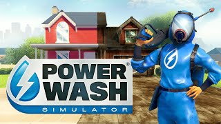 Playing PowerWash Simulator!