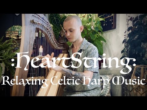 1 Hour Of Relaxing Celtic Harp Music - Tranquil Meditation Music - Harp Therapy Sound Bath - 432Hz