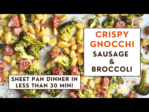 The ABSOLUTE BEST One Pan Sausage and Gnocchi Recipe for Busy Nights