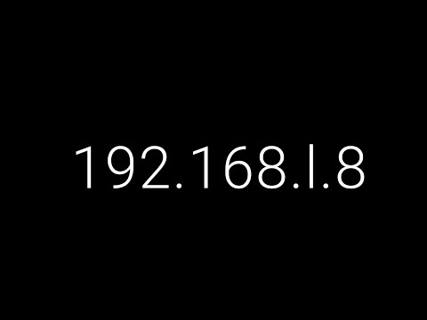 192.168.l.8