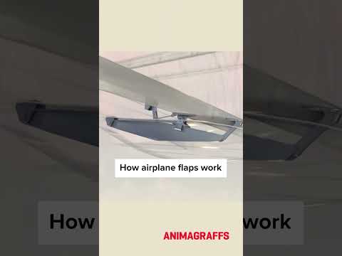 How airplane flaps work