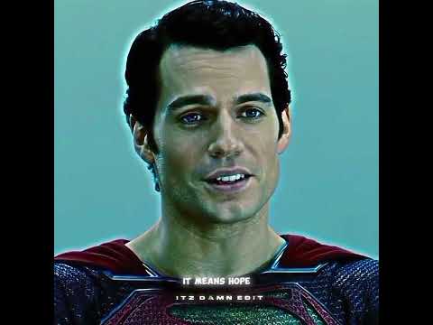 Symbol of Hope | Superman edit | #dc #superman #henrycavill