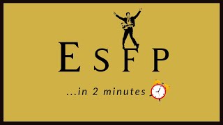 How To Spot an ESFP in 2 Minutes...