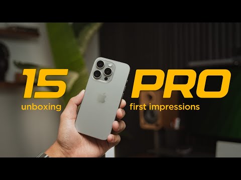 iPhone 15 Pro - Unboxing & First Impressions