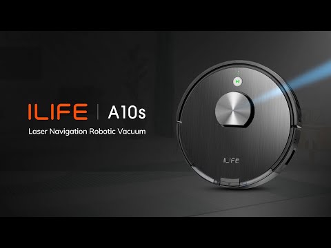 ILIFE A10s Laser Navigation Robotic Vacuum & Mop with APP Control