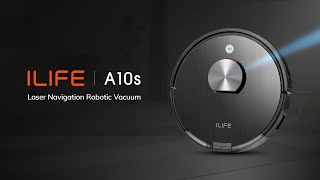 ILIFE A10s Laser Navigation Robotic Vacuum & Mop with APP Control