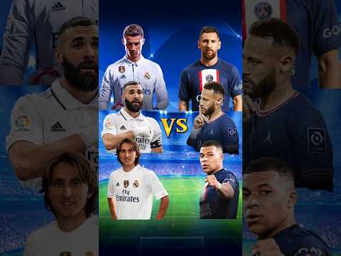 Real Madrid player Vs PSG player 💥💥🥶