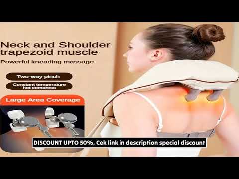 Shoulder and Neck Massager Professional Edition - Relieves pain through realisti