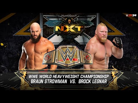 FULL MATCH - Brock Lesnar vs. Braun Strowman - Universal Championship Match