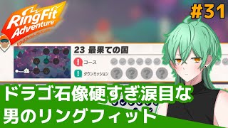 【#リングフィットアドベンチャー /負荷30(MAX)】もはや体力とかの問題ではない気がする