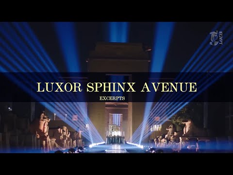 Luxor Sphinx Avenue Parade😱#shorts