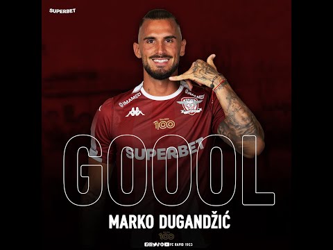 Rapid - Botoșani 1-0. Gooool Dugandzić! ☝️