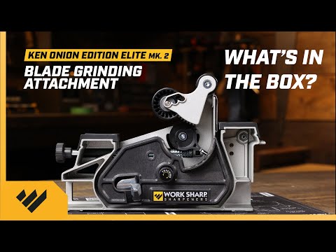 What's in the Box?  Ken Onion Edition Mk.2 Blade Grinding Attachment