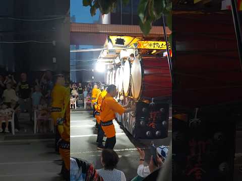 ねぶた祭り2024/8/2 #ねぶた祭り #ねぶた囃子 #日立 #日本の祭り #nebuta　#凱立会 #shorts #囃子賞