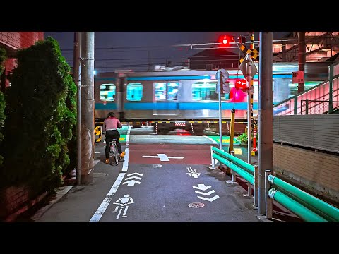 Suburban Tokyo - Nishirokugo Evening Walk, Japan • 4K HDR