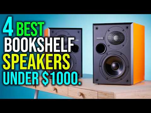 ✅Top 4: Best Bookshelf Speakers Under $1000 in 2025 - The Best Bookshelf Speakers {Reviews}