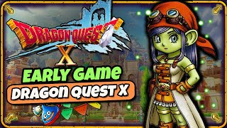 Early Dwarf Gameplay & Walkthrough - English Patch Dragon Quest X Online