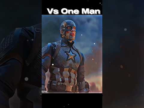 Thanos Army Vs One Man | Captain America Vs Thanos Army #captain_america #shorts #marvel #edit