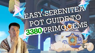 SERENITEA POT IN GENSHIN IMPACT GIVES YOU 3380 PRIMOGEMS?! Step by step guide 🤯