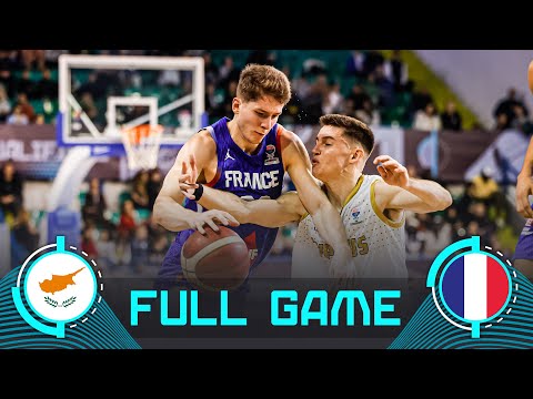 Cyprus v France | Full Basketball Game | FIBA EuroBasket 2025 Qualifiers