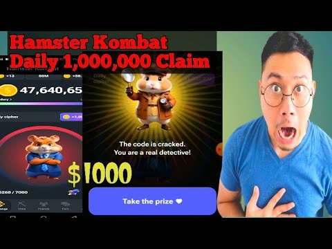 Day 3 Hamster Kombat Morse code Today || Hamster Kombat Claim 1 Million coin