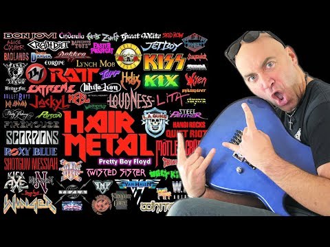 Top 5 Ultimate Hair Metal Guitar Riffs 🤘🏻🤘🏻