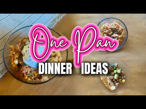 One-Pan Meals | Easy Recipes for the Family | What's for Dinner | MEL COOP